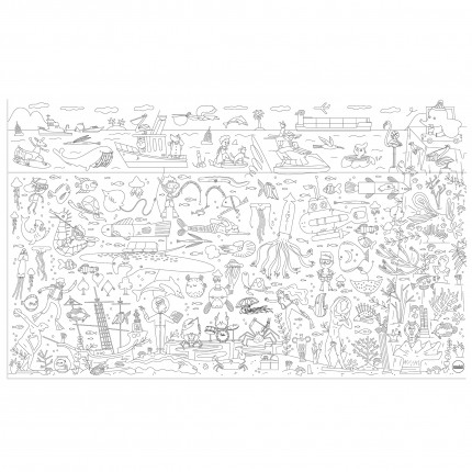 Turbo large coloring pages - Image 6